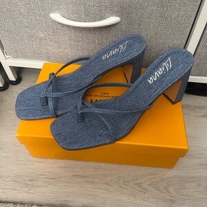 New Blue Women's Heeled Sandals
